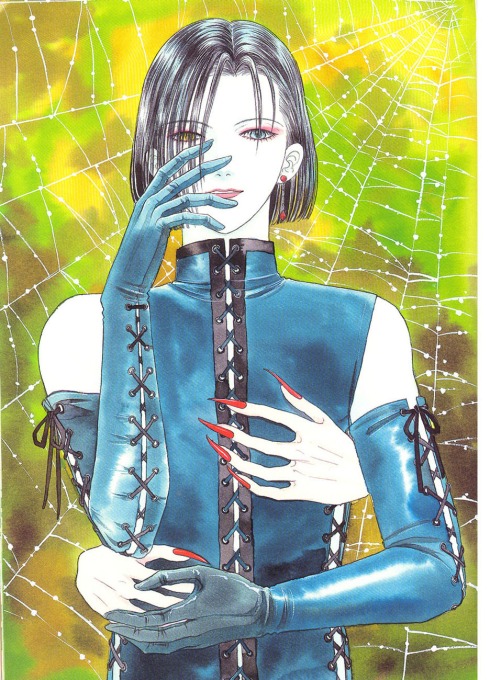 Count D, from the anime Pet Shop of Horrors, is VERY androgynous, and oh so sexy and seductive.