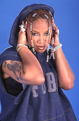 Da Brat took gangsta to a whole new level with her tomboyish looks!